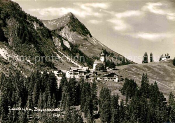 Damuels Vorarlberg Panorama Bregenzerwald