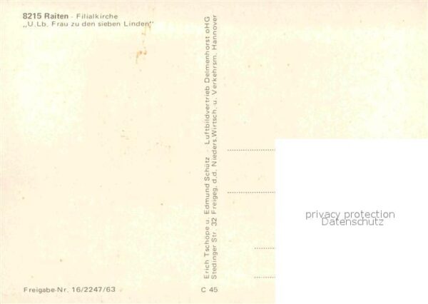 Raiten Filialkirche Fliegeraufnahme – Bild 2