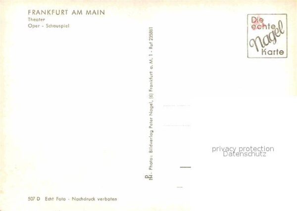 Frankfurt Main Theater Oper Schauspielhaus – Bild 2
