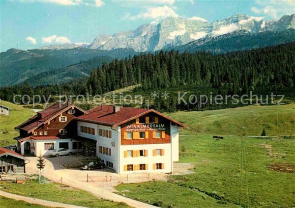 Winklmoos Winkelmoos Alpengasthof Augustiner mit Loferer Ste