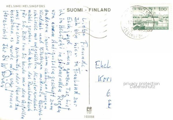 Helsinki Stadtansichten Brunnen Domkirche Sibeli – Bild 2