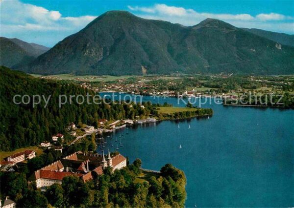Tegernsee Schloss Wallberg Fliegeraufnahme