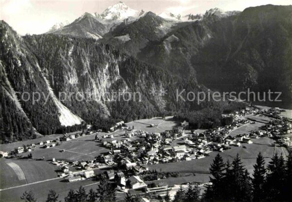 Mayrhofen Zillertal Panorama Blick von Zimmereben Ahornspit