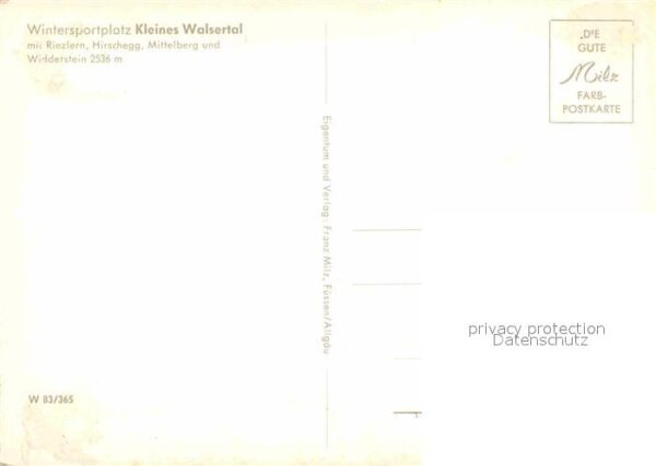 Riezlern Kleinwalsertal Vorarlberg Wintersportplatz Kleines Walsertal Hirs – Bild 2