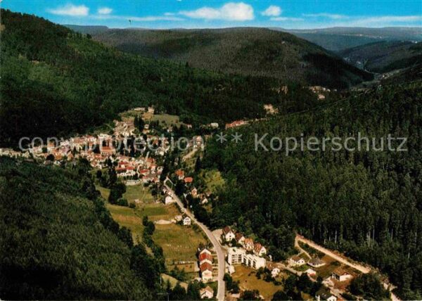Bad Herrenalb Heilbad Kurort im Schwarzwald Fliegerau