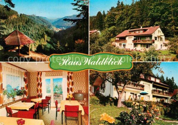 Zavelstein Pension Haus Waldblick Landschaftspanor