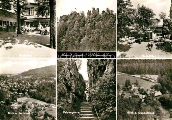 Jonsdorf Gaststätte Gondelfahrt Felsengasse Nonn