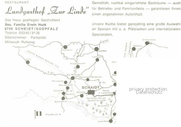 Schaidt Restaurant Landgasthof Zur Linde – Bild 2