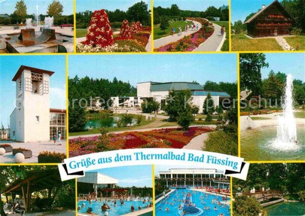 Bad Fuessing Thermalbad Mineral Heilquellen Sprudel