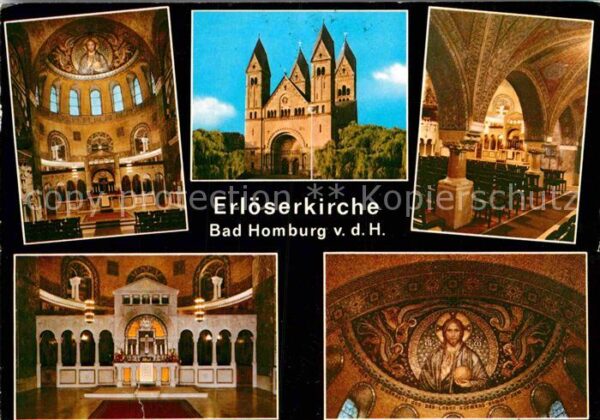 Bad Homburg Erlöserkirche Innenansichten