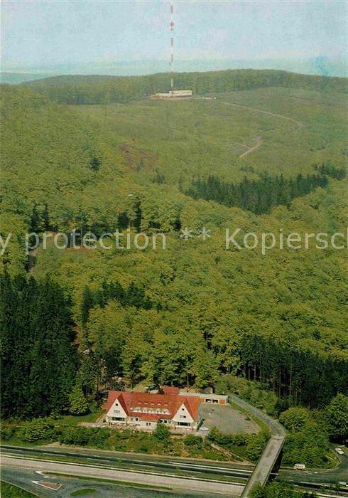 Rimberg Bad Hersfeld Autobahn Rasthaus Sender Fliegeraufnahm