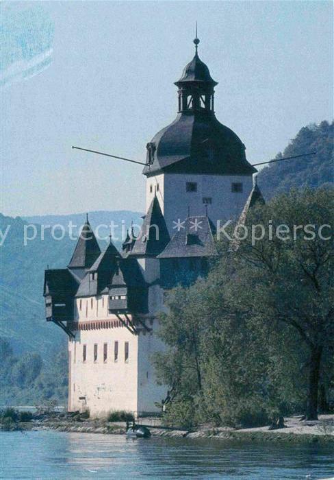 Kaub Pfalz Burg Pfalzgrafenstein am Rhein