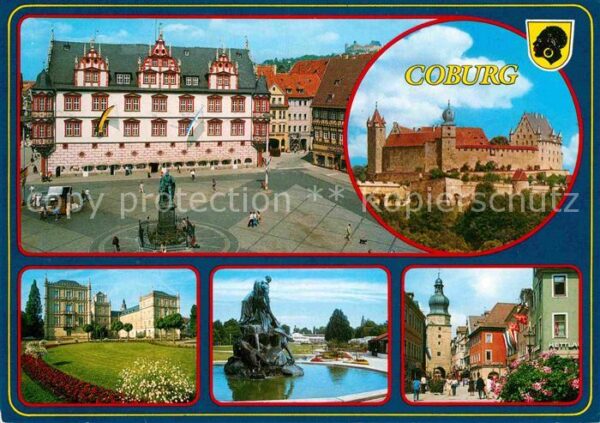 Coburg Stadthaus Veste Ehrenburg Schlossplatz