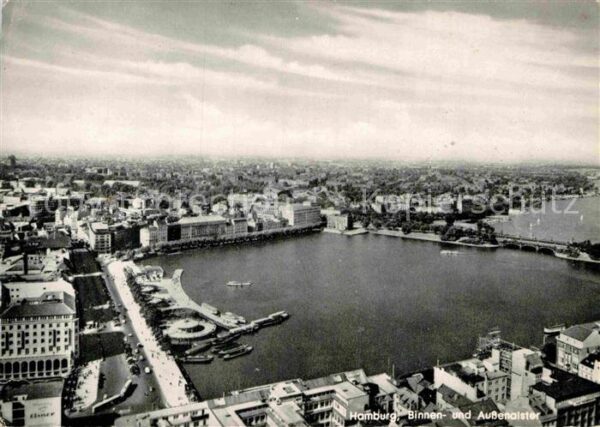 Hamburg Binnenalster Aussenalster