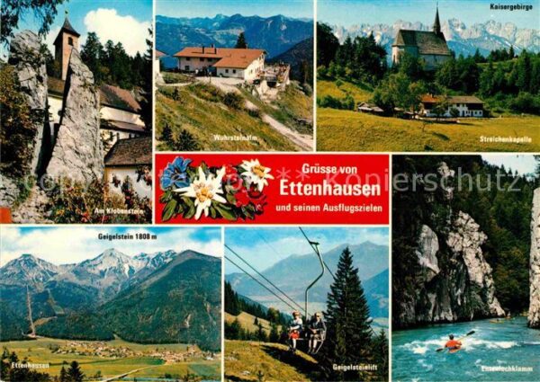 Ettenhausen Schleching Partie Klobenstein Bergkapelle Wuhrstei