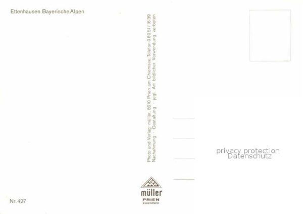 Ettenhausen Schleching Partie Klobenstein Bergkapelle Wuhrstei – Bild 2