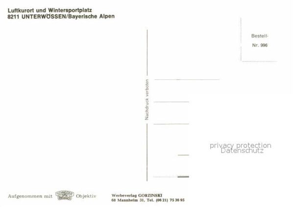 Unterwoessen Panorama Alpenblick Ortsmotive Maibaum – Bild 2