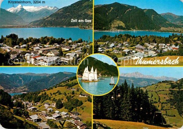 Thumersbach  Sommerfrische am Zeller See Strandbad S