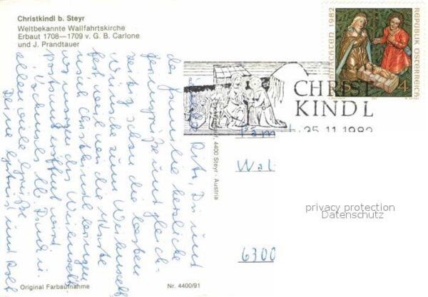 Steyr Enns Oberoesterreich Christkindl Wallfahrtskirche 18. Jhdt. – Bild 2