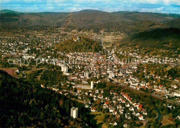 Biedenkopf Luftkurort Fliegeraufnahme