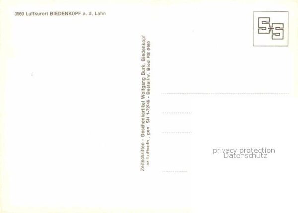 Biedenkopf Luftkurort Fliegeraufnahme – Bild 2