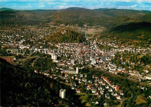 Biedenkopf Luftkurort Fliegeraufnahme