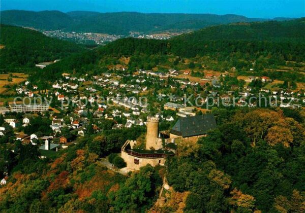 Biedenkopf Schloss Fliegeraufnahme
