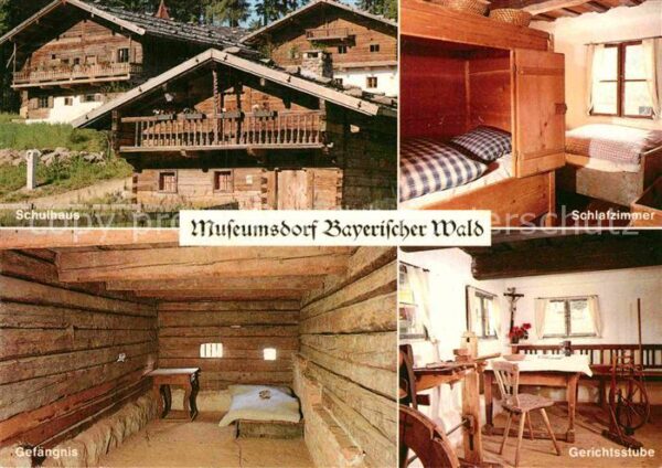 Tittling Museumsdorf Schulhaus Gefängnis Schlafz
