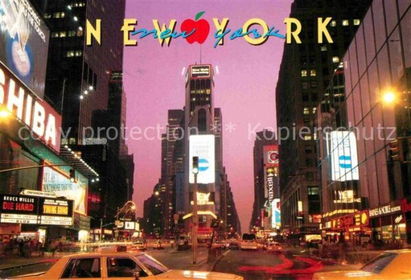 New York City Times Square at night