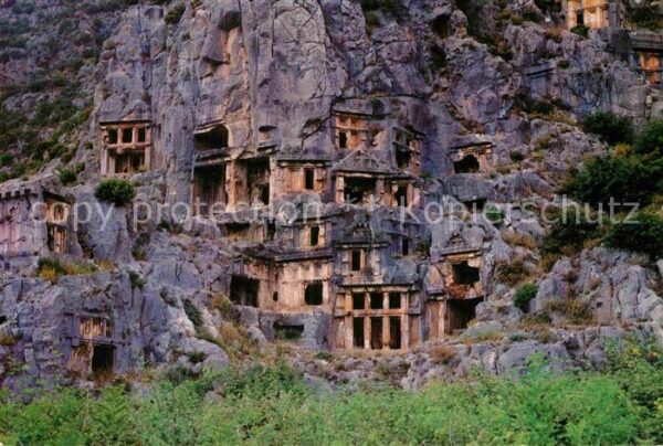 Demre Rock tombs Myra