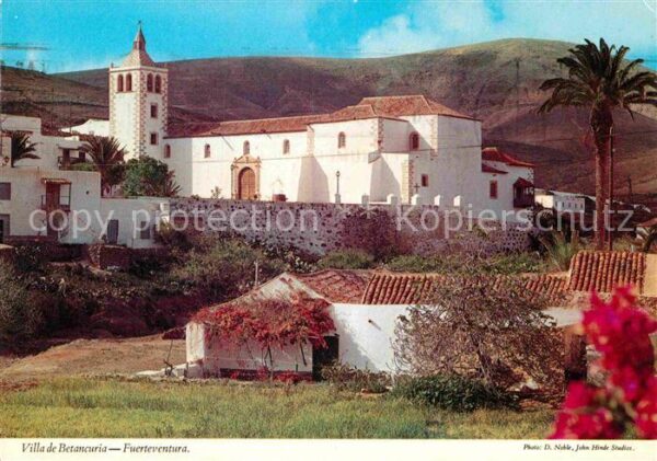 Betancuria Vista parcial Iglesia