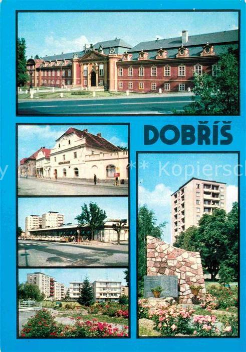 Dobris Stredocesky Kraj Teilansichten Gebäude