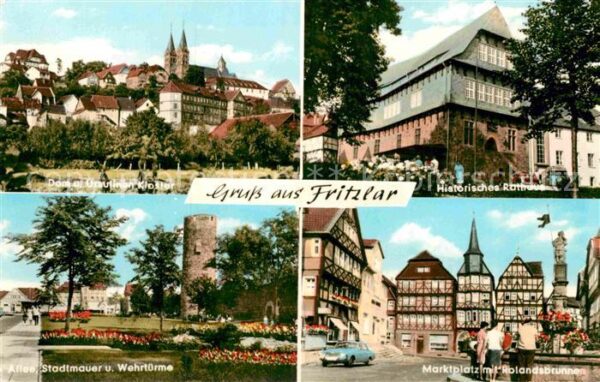 Fritzlar Dom Ursulinenkloster Historisches Ratha