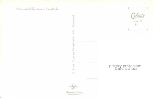 Cuxhaven Nordseebad Kugelbake Hochseeschiff – Bild 2
