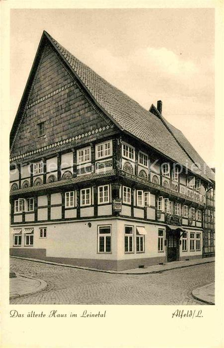 Alfeld Leine Ältestes Haus im Leintal Fachwerkhaus