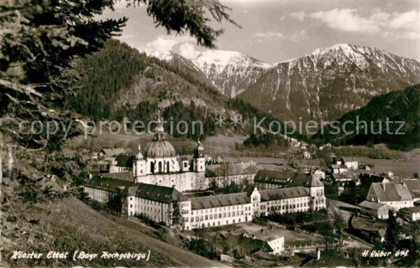 Ettal Kloster Bayerisches Hochgebirge Huber K
