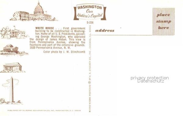 Washington DC White House Weisses Haus – Bild 2