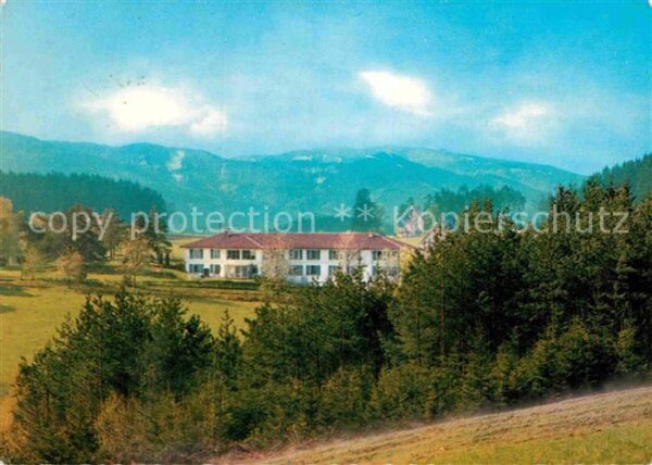 Muehlenbach Baden Sanatorium Roter Bühl im Schwarzwald