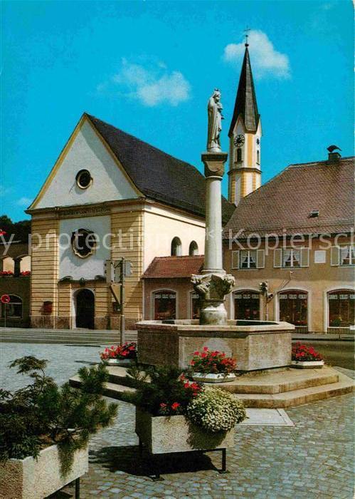 Bad Aibling Marienbrunnen Marienplatz Brunnen Moorh