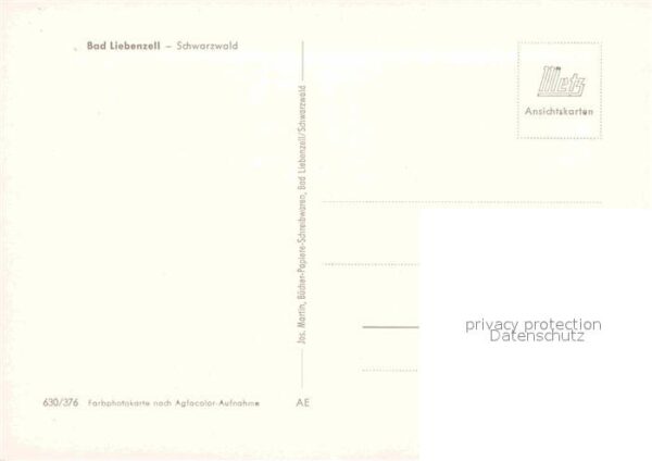 Bad Liebenzell Ortsansicht mit Kirche Kurort Schwarzwa – Bild 2