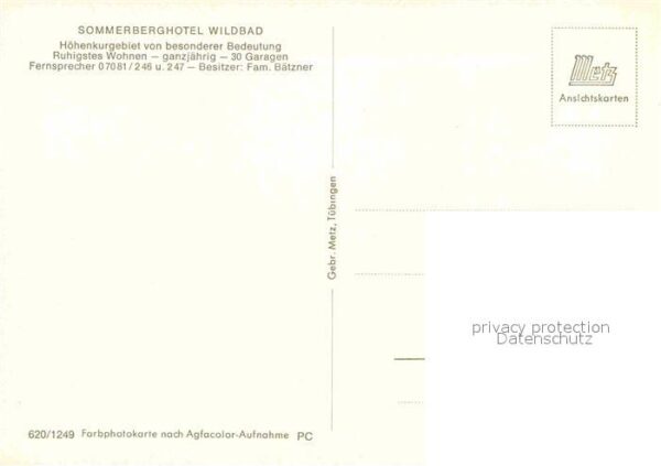 Bad Wildbad Winterpanorama Kurort Schwarzwald Somme – Bild 2
