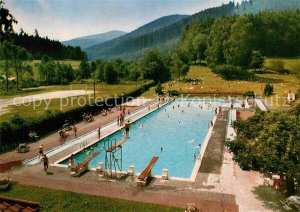 Bad Herrenalb Freischwimmbad Kurort Schwarzwald