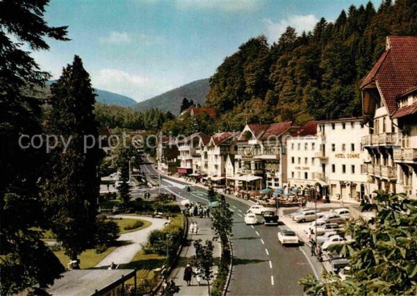 Bad Herrenalb Gernsbacher Strasse Kurort Schwarzwald
