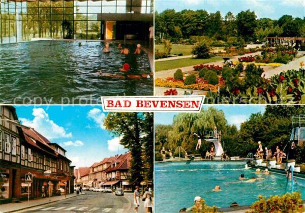 Bad Bevensen Thermalbad Kurpark Freibad Strassenpart