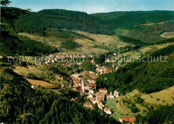 Bad Peterstal-Griesbach Panorama Kneippkurort im Renchtal Schwa