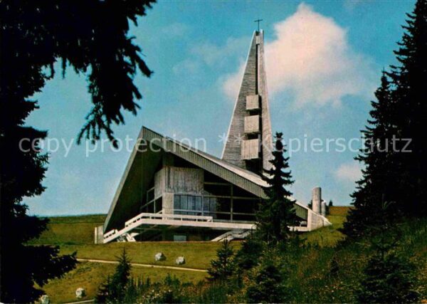 Feldberg Schwarzwald Kirche der Vekrlärung Christi Architekt