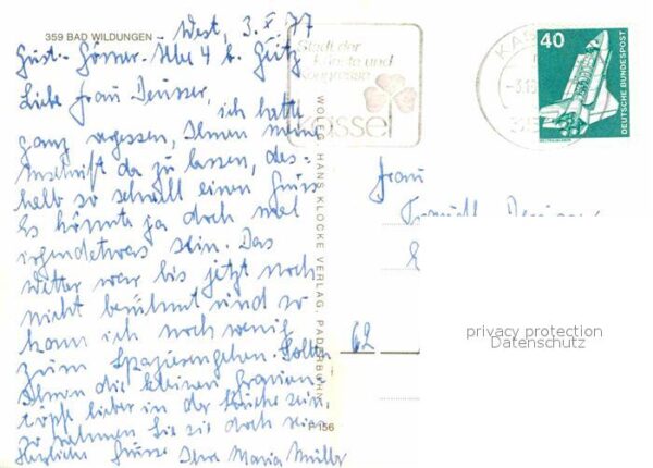 Bad Wildungen Badehotel Parkcafe Kurpark Fontäne Geor – Bild 2