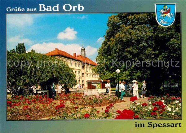 Bad Orb Rosengarten Kurort im Naturpark Spessar