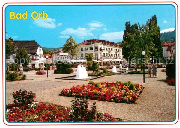 Bad Orb Salinenplatz Wasserspiele Kurort im Nat