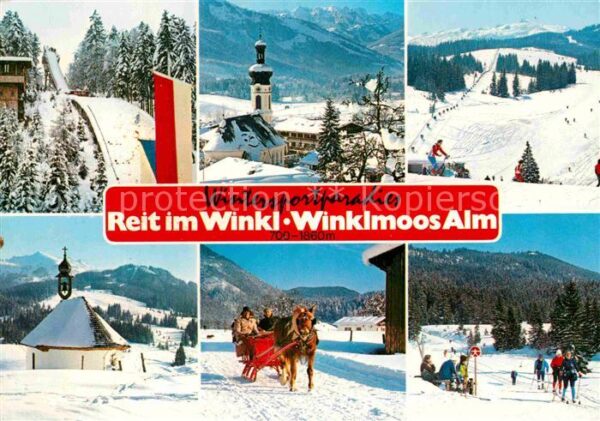 Reit Winkl Wintersportplatz Luftkurort Bayerische